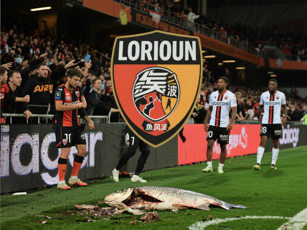 洛里昂球迷抗议主帅独裁,用400公斤臭鱼发起“生化攻击”! 洛里昂球迷抗议主帅独裁,用400公斤臭鱼发起“生化攻击”!